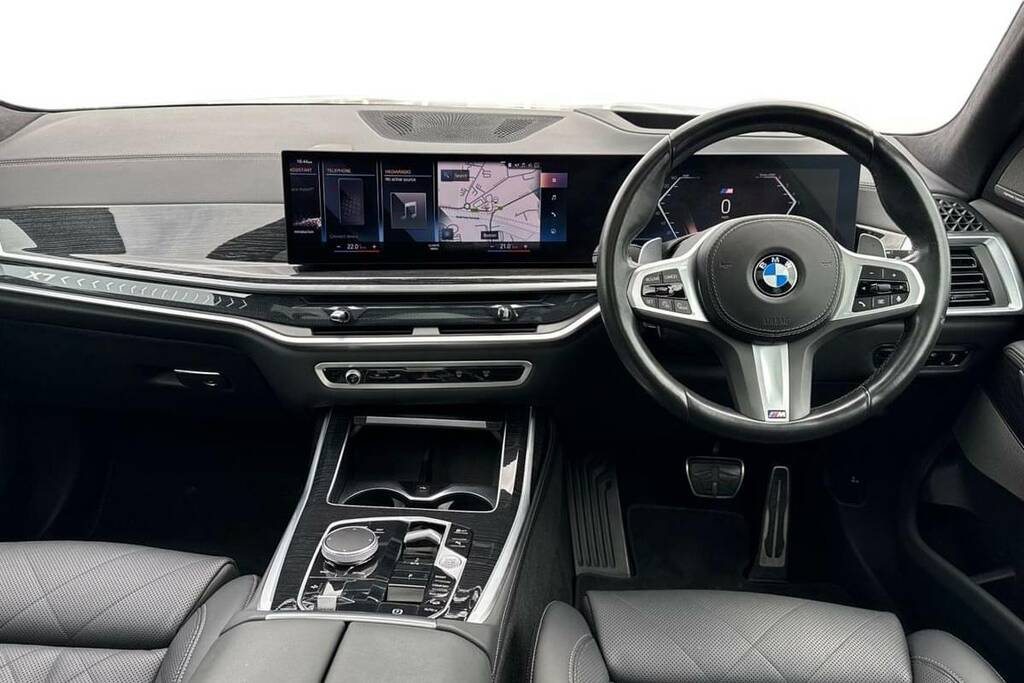 BMW X7 Xdrive40d Mht M Sport Step White #4