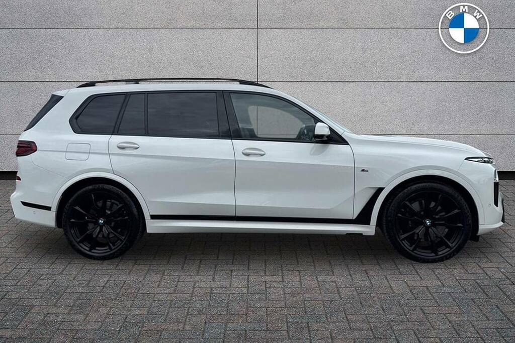 BMW X7 Xdrive40d Mht M Sport Step White #3