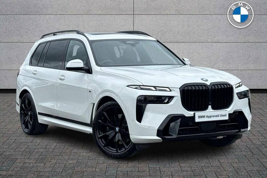 BMW X7 Xdrive40d Mht M Sport Step White