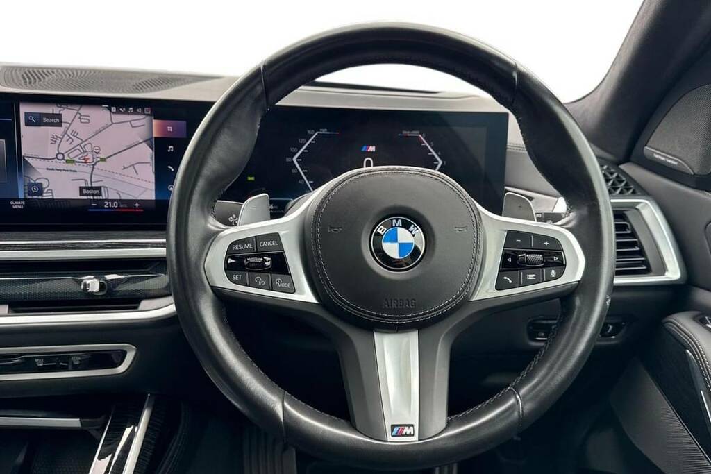 BMW X7 Xdrive40d Mht M Sport Step White #5