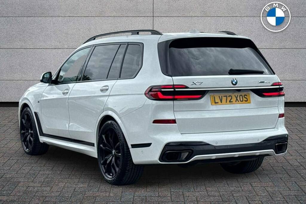 BMW X7 Xdrive40d Mht M Sport Step White #2