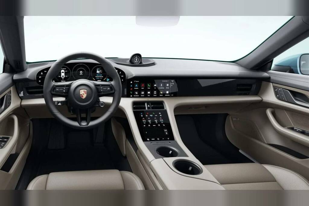 Porsche Taycan 420Kw 4S 93Kwh Blue #6