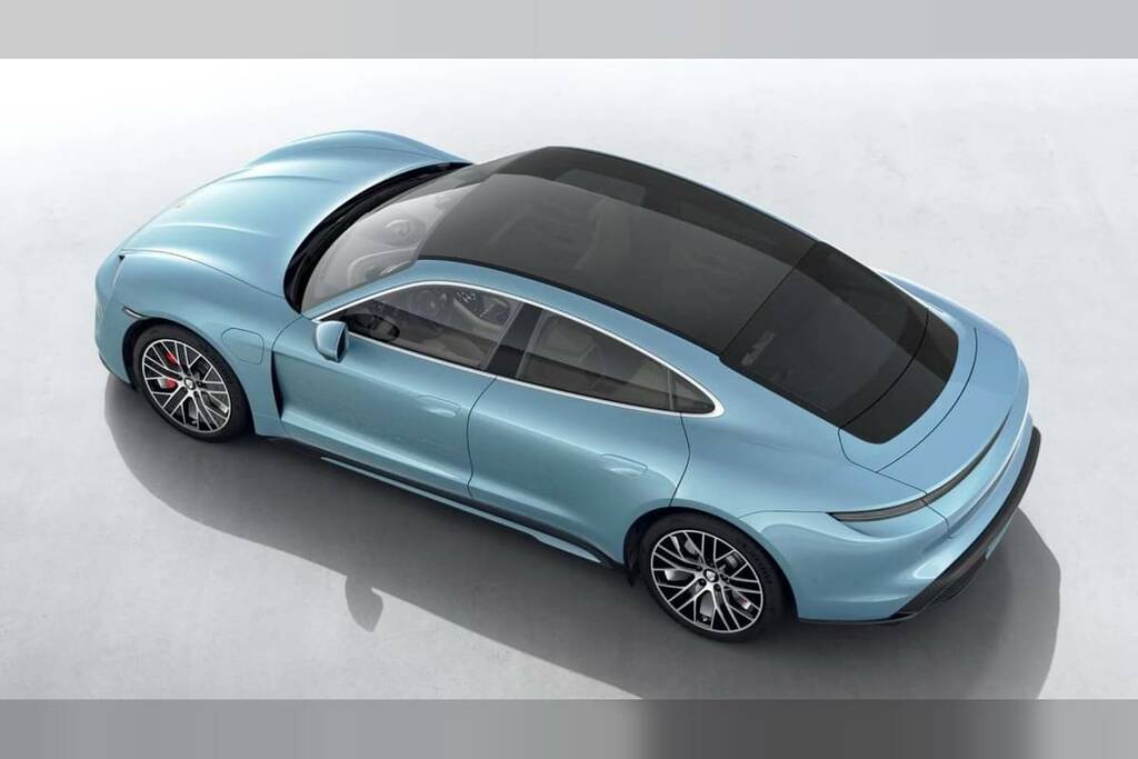 Porsche Taycan 420Kw 4S 93Kwh Blue #4