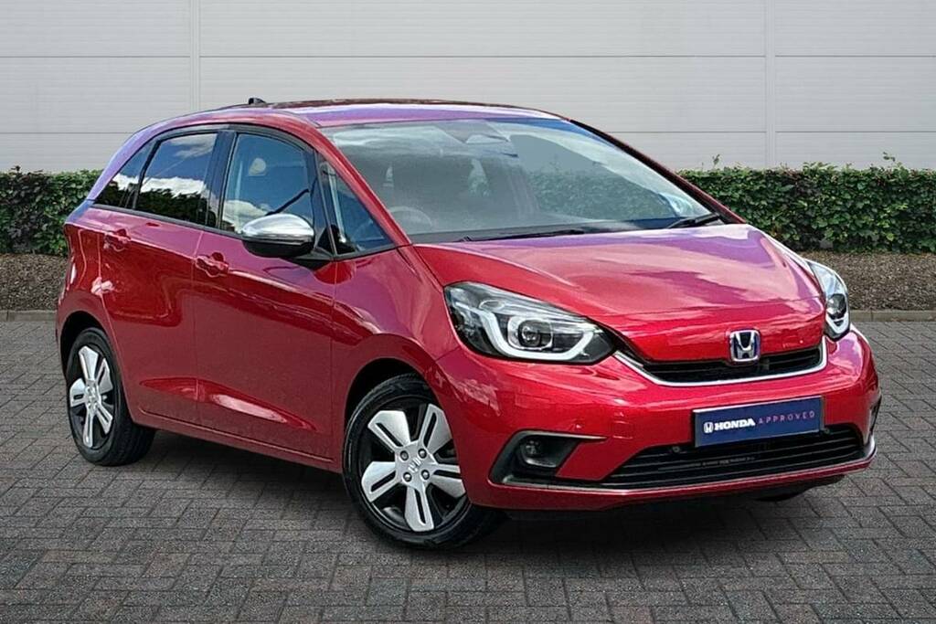 Honda Jazz 1.5 I-mmd Hybrid Ex Ecvt Red