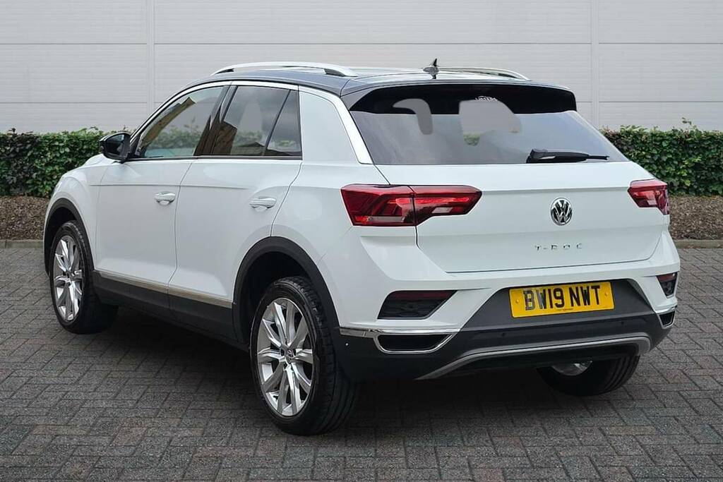 Volkswagen T-Roc 1.5 Tsi Evo Sel White #5