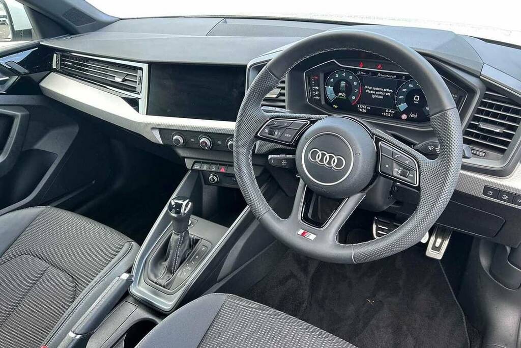 Audi A1 30 Tfsi S Line S Tronic BA74LLX White #6