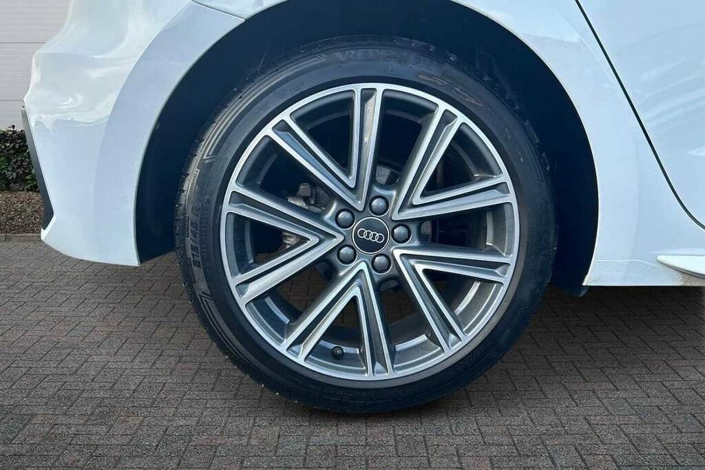 Audi A1 30 Tfsi S Line S Tronic BA74LLX White #5