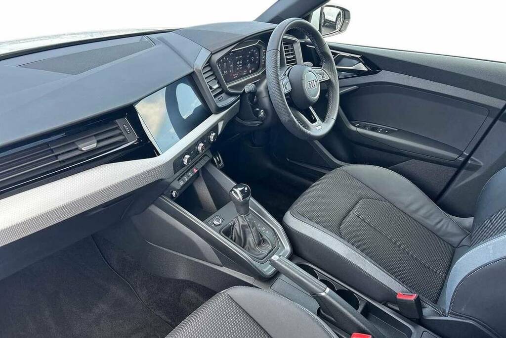 Audi A1 30 Tfsi S Line S Tronic BA74LLX White #2