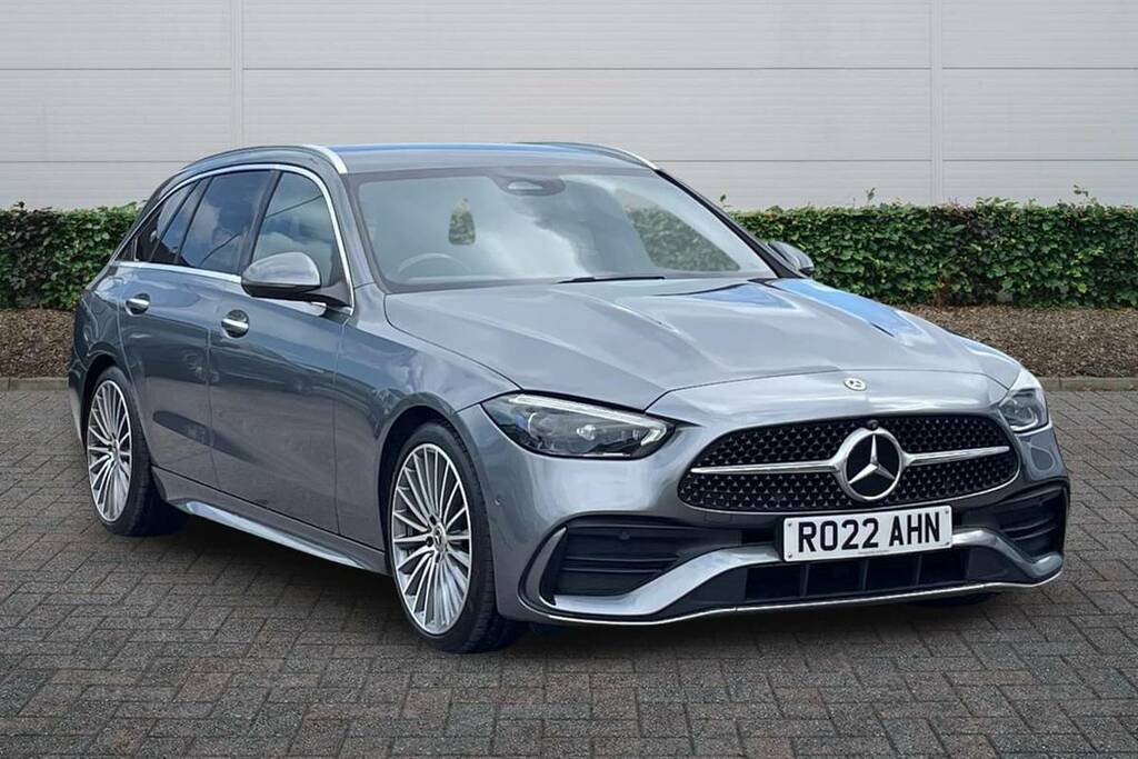 Mercedes-Benz C Class C200 Amg Line Premium 9G-tronic Grey