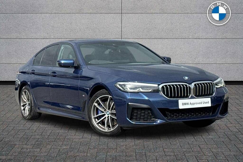 BMW 5 Series 530E M Sport Blue
