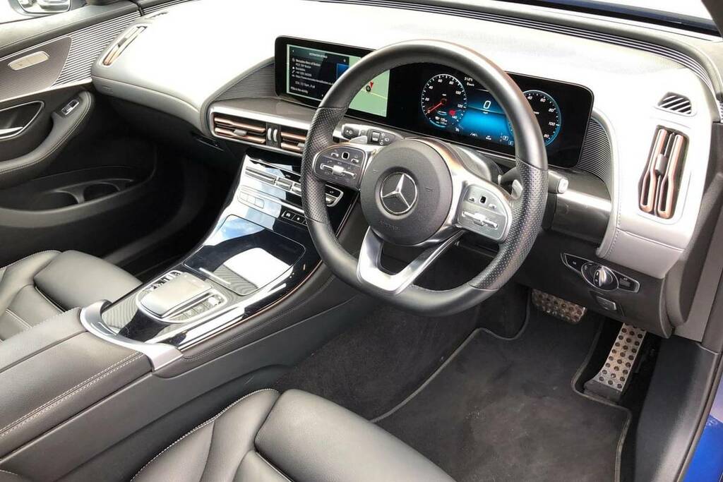 Mercedes-Benz EQC 400 300Kw Amg Line Edition 80Kwh KT73XYZ Blue #4