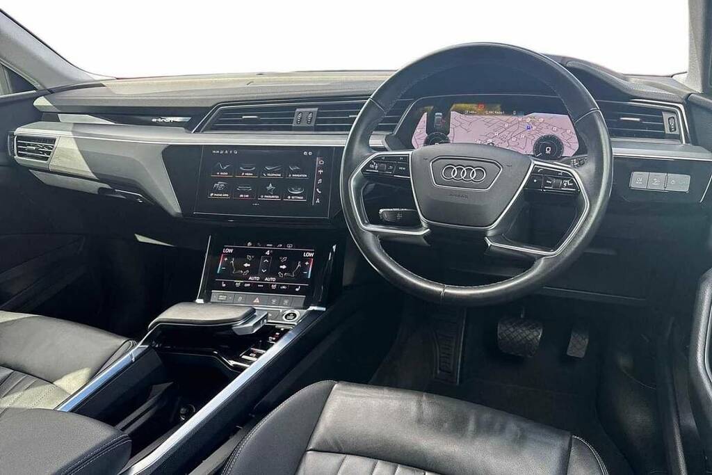 Audi Q8 e tron 250Kw 50 Quattro 95Kwh Sport NL23PCV Blue #6