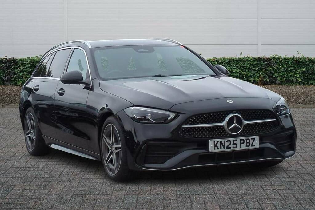 Mercedes-Benz C Class C200 Amg Line 9G-tronic Black