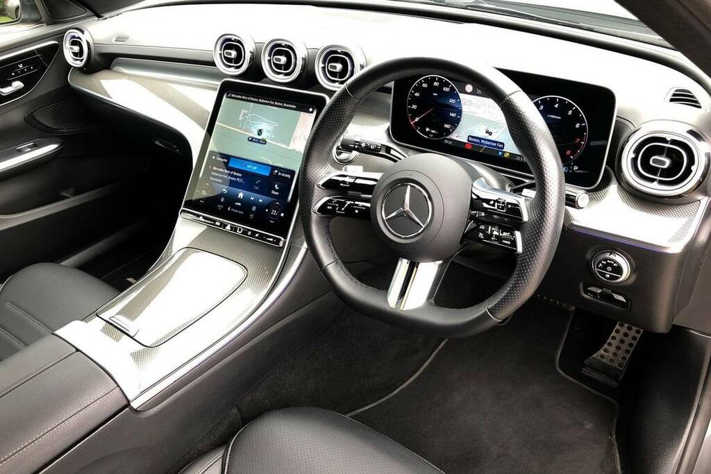 Mercedes-Benz C Class C200 Amg Line 9G-tronic KN25PHF Grey #4
