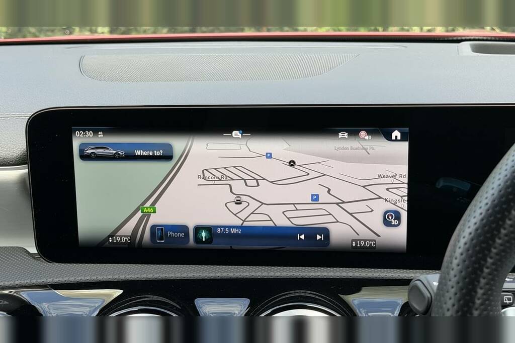 Mercedes-Benz CLA Class 220D Amg Line Premium Plus Tip KR25NFC Red #3