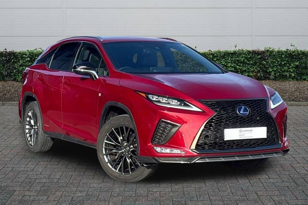 Lexus RX 450H 3.5 F-sport Cvt Red