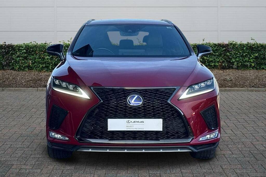 Lexus RX 450H 3.5 F-sport Cvt Red #3