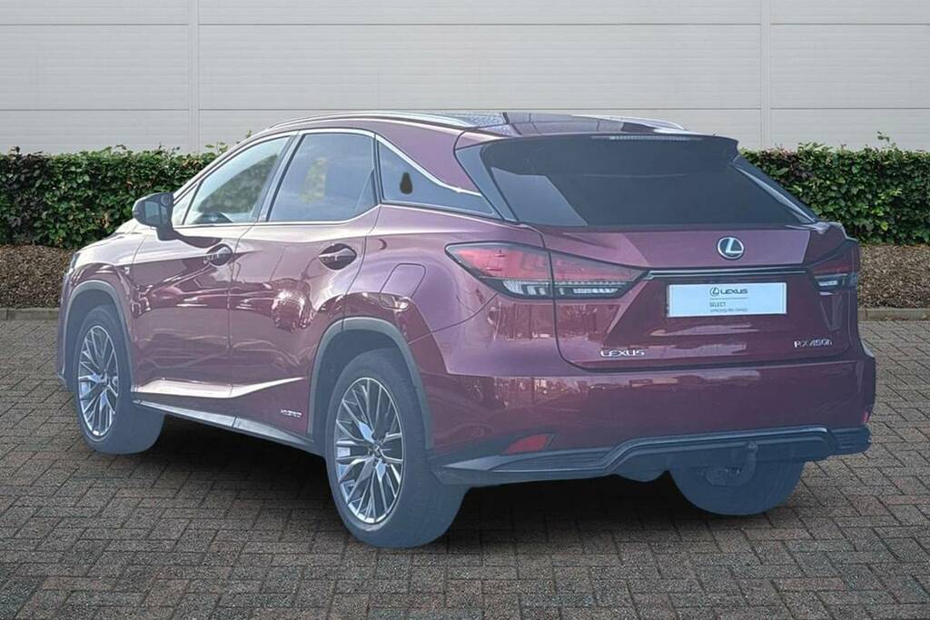 Lexus RX 450H 3.5 F-sport Cvt Red #2