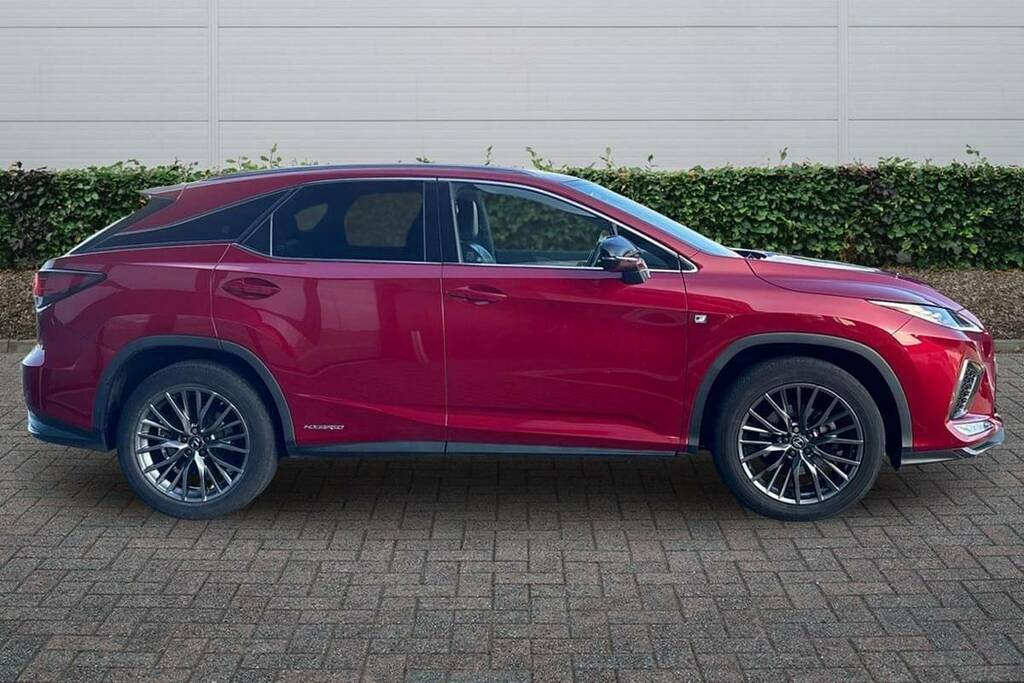 Lexus RX 450H 3.5 F-sport Cvt Red #5