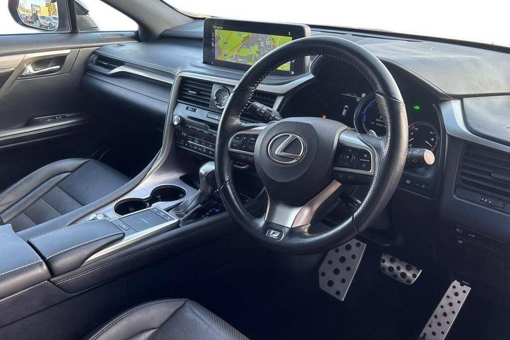 Lexus RX  White #12