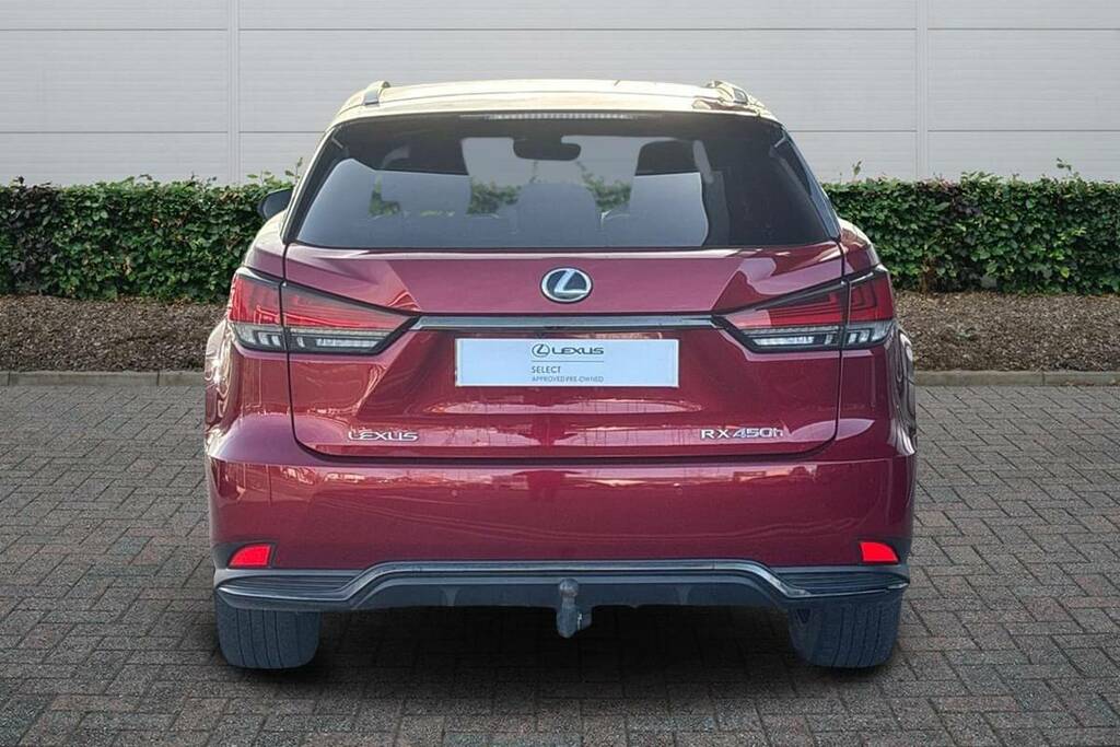 Lexus RX 450H 3.5 F-sport Cvt Red #4
