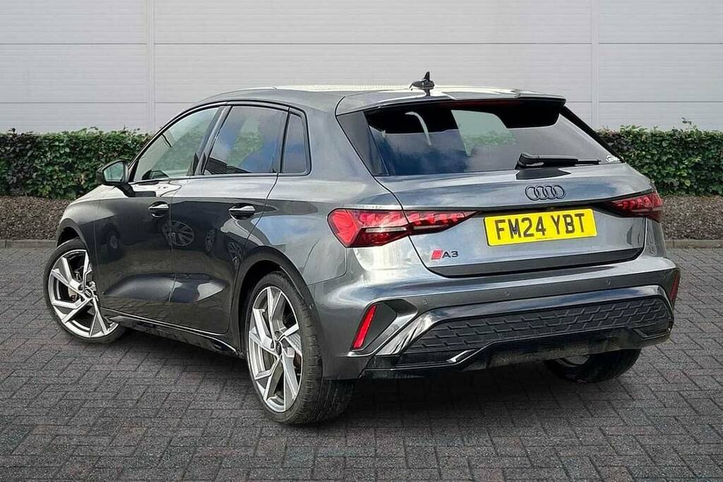 Audi A3 35 Tfsi Black Edition S Tronic FM24YBT Grey #3