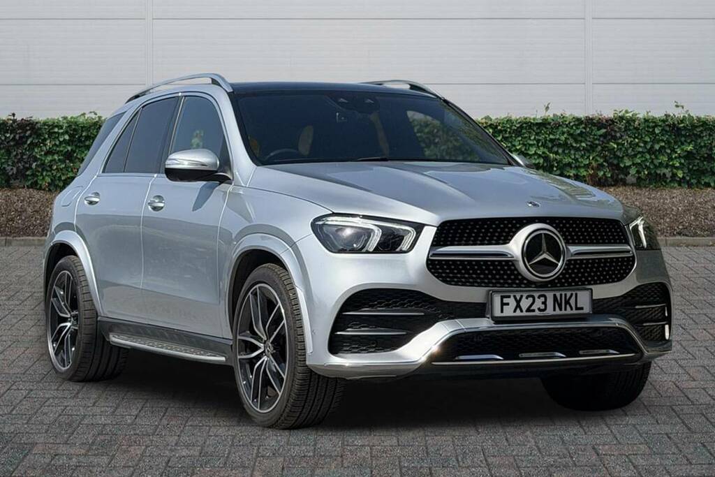 Mercedes-Benz GLE Class 400D 4Matic Amg Line Prem 9G-tron 7 St Silver