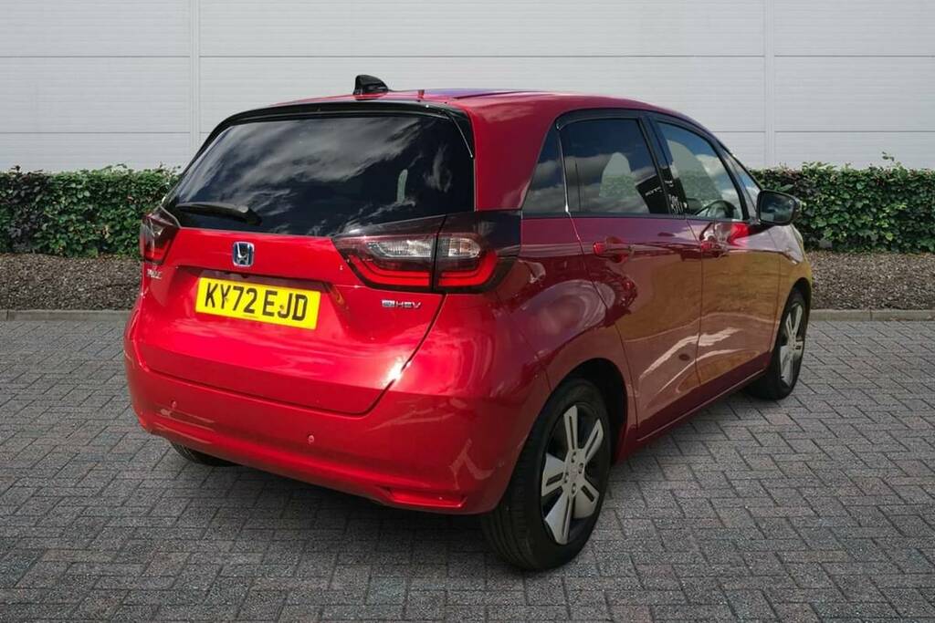 Honda Jazz 1.5 I-mmd Hybrid Ex Ecvt Red #5