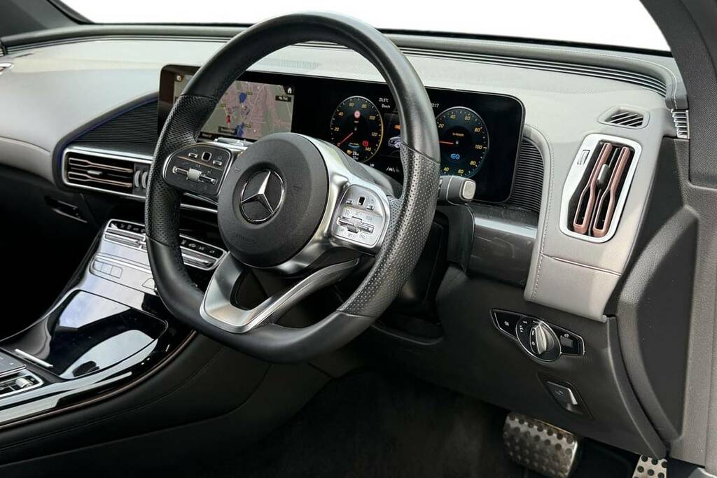 Mercedes-Benz EQC 400 300Kw Amg Line Edition 80Kwh KT73XRY Blue #4