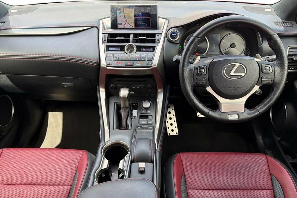 Lexus NX 300H 2.5 F-sport Cvt White #6