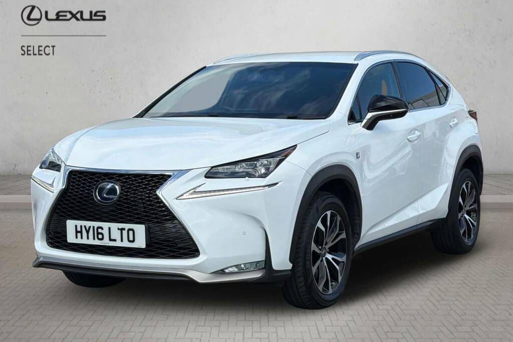 Lexus NX 300H 2.5 F-sport Cvt White #3