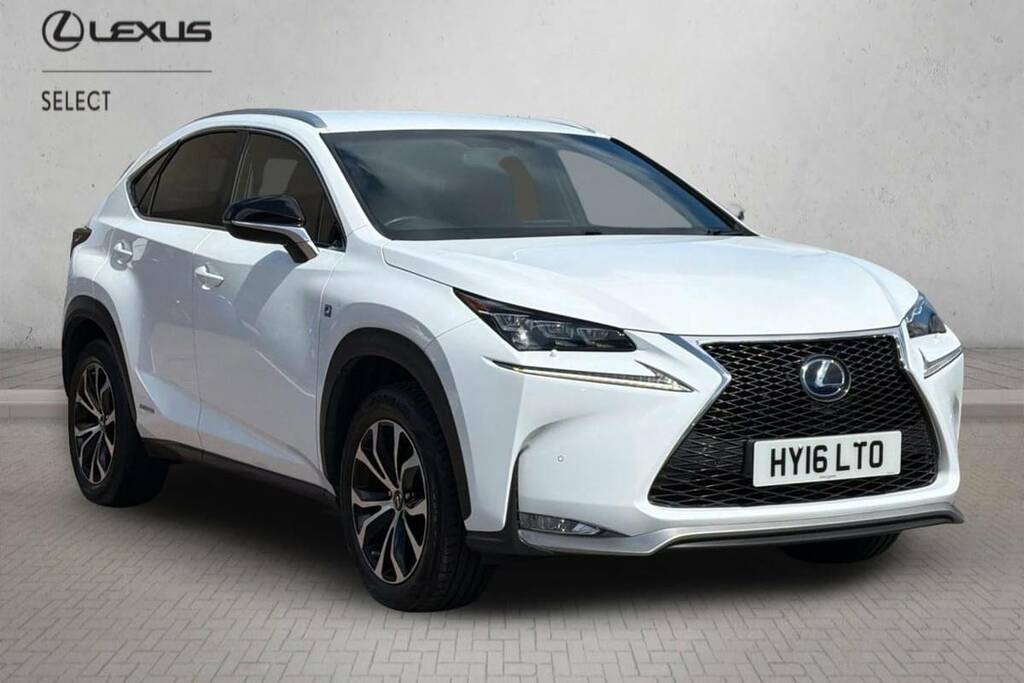 Lexus NX 300H 2.5 F-sport Cvt White