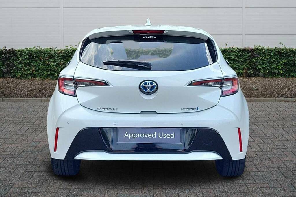 Toyota Corolla 1.8 Vvt-i Hybrid Design Cvt BT23NTJ White #4