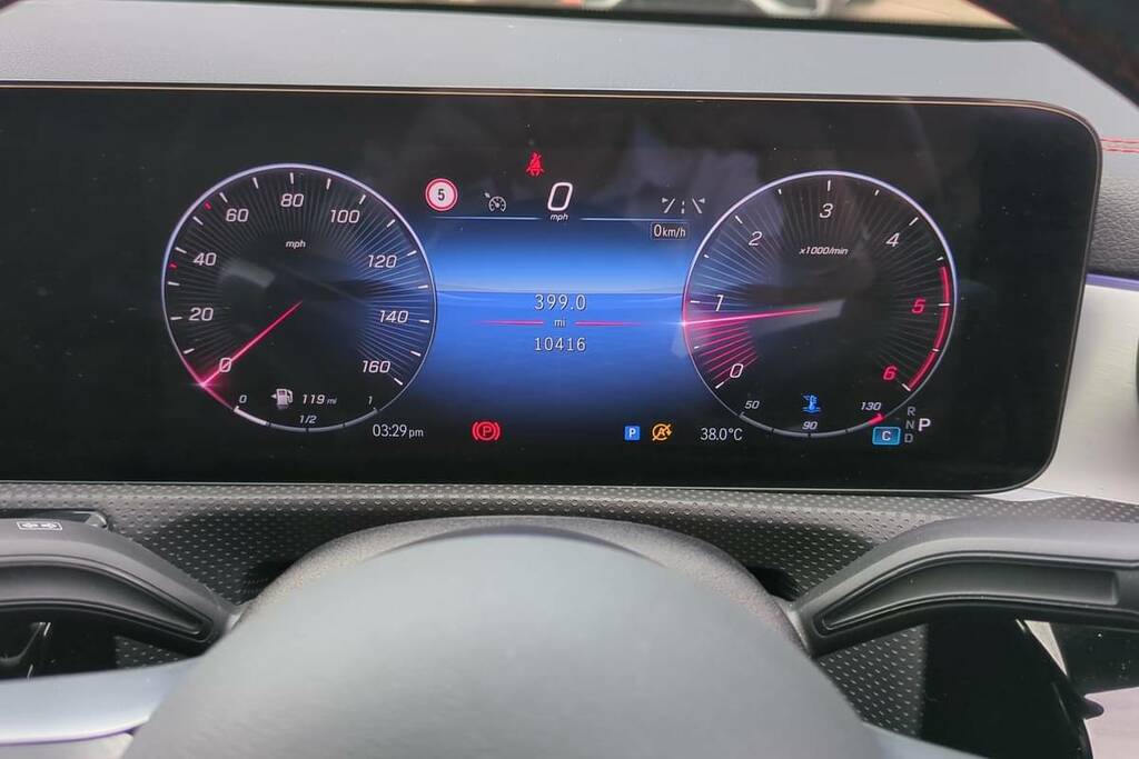 Mercedes-Benz CLA Class 220D Amg Line Executive Tip KS25FYT Blue #5