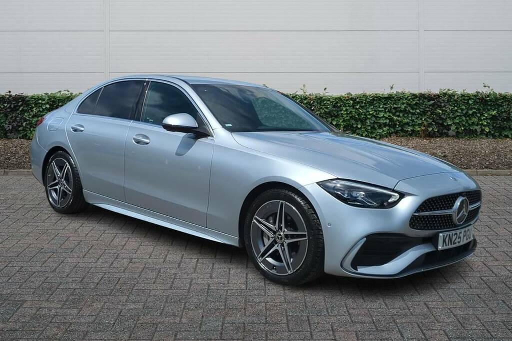 Mercedes-Benz C Class C200 Amg Line 9G-tronic Silver