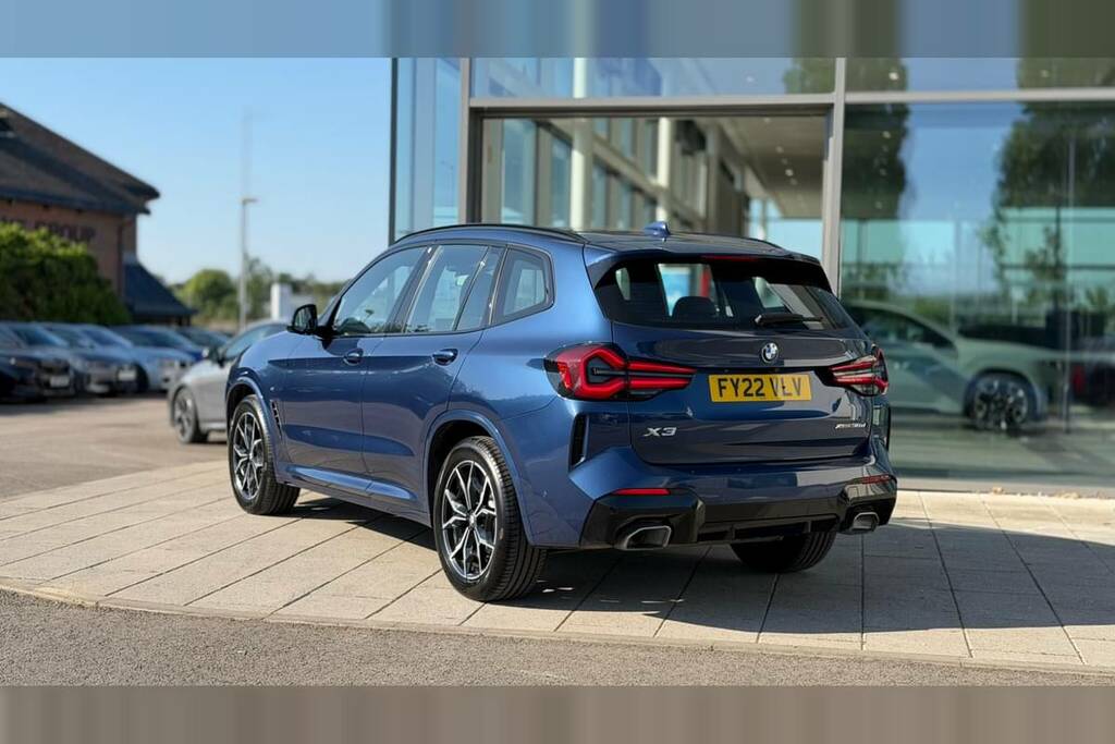 BMW X3 Xdrive30d Mht M Sport FY22VLV Blue #2