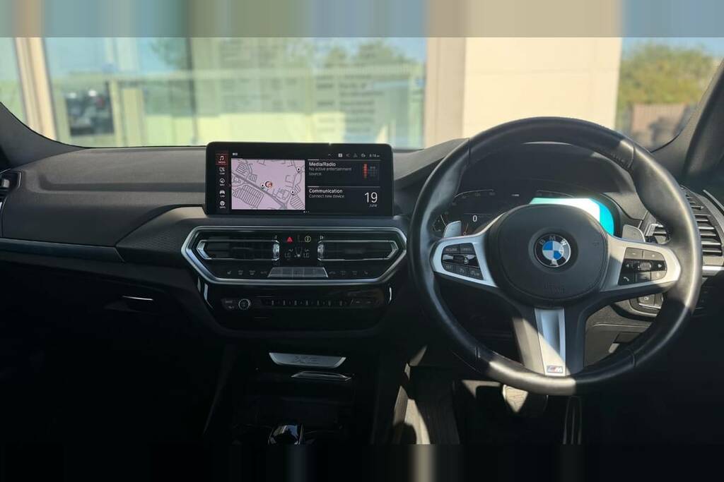 BMW X3 Xdrive30d Mht M Sport FY22VLV Blue #6