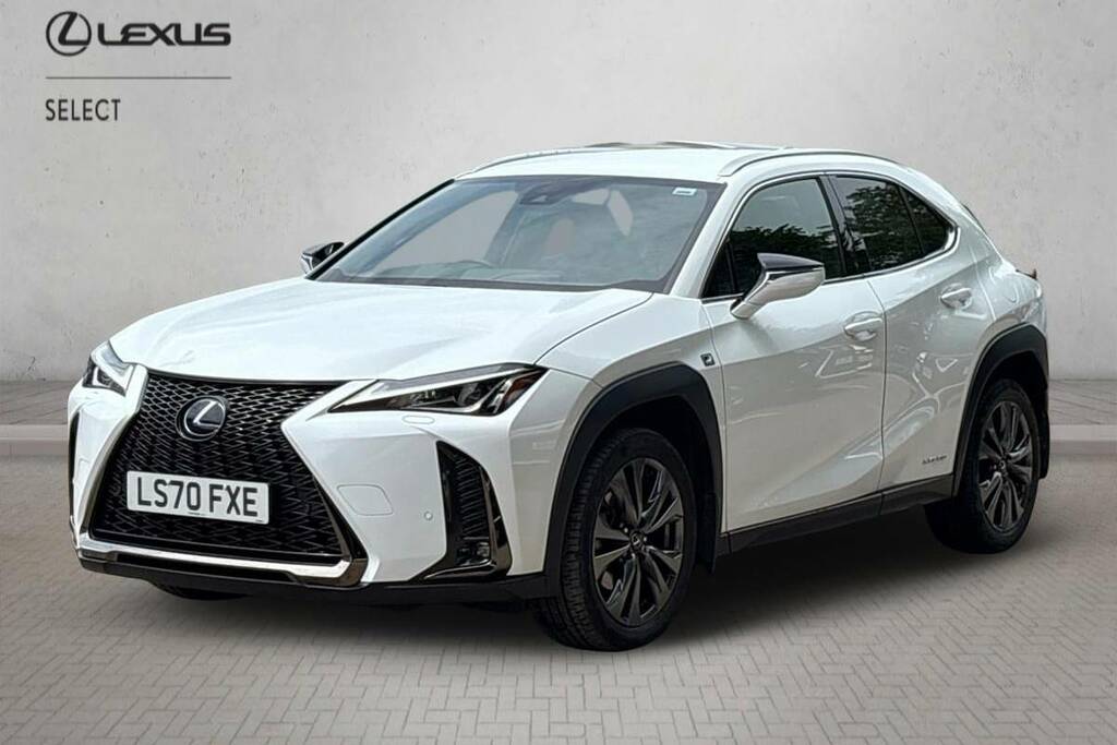 Lexus UX 250H 2.0 F-sport Cvt Prem Techsafety White #3