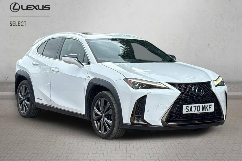 Lexus UX 250H 2.0 F-sport Cvt Takumi Pack White
