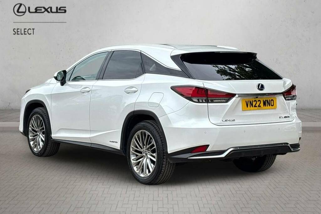 Lexus RX 450H 3.5 Takumi Cvt White #4