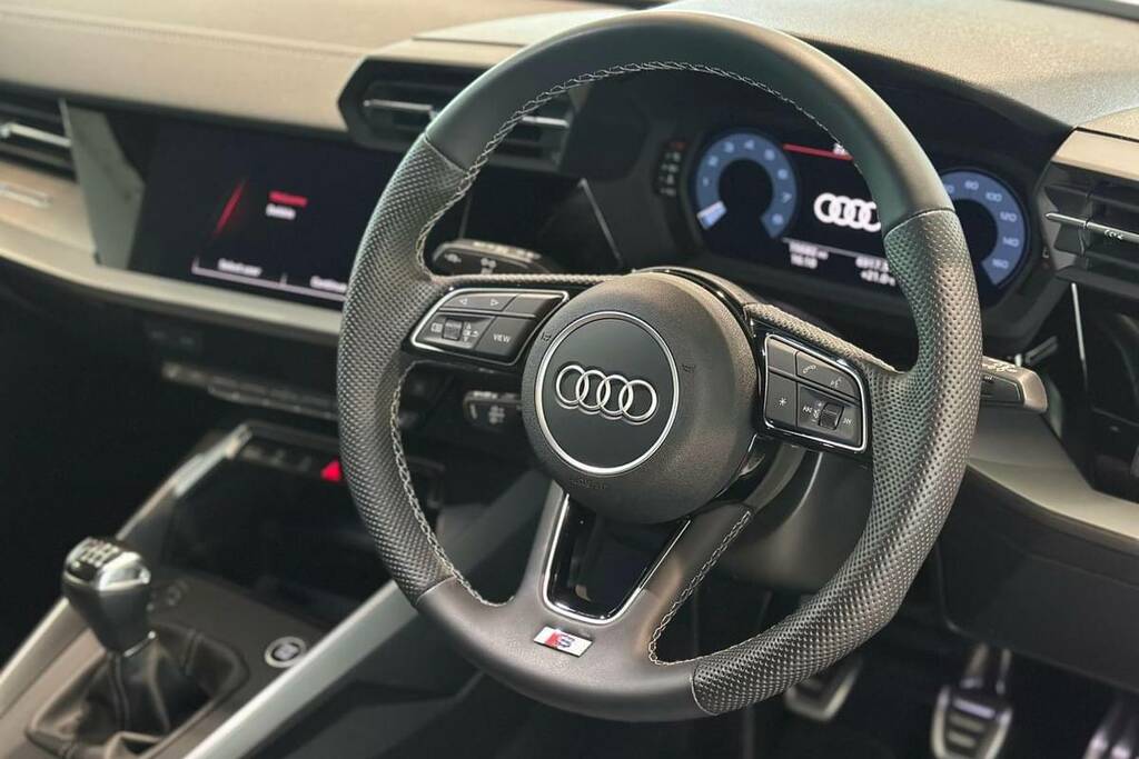 Audi A3 30 Tfsi S Line WN24CZW White #4