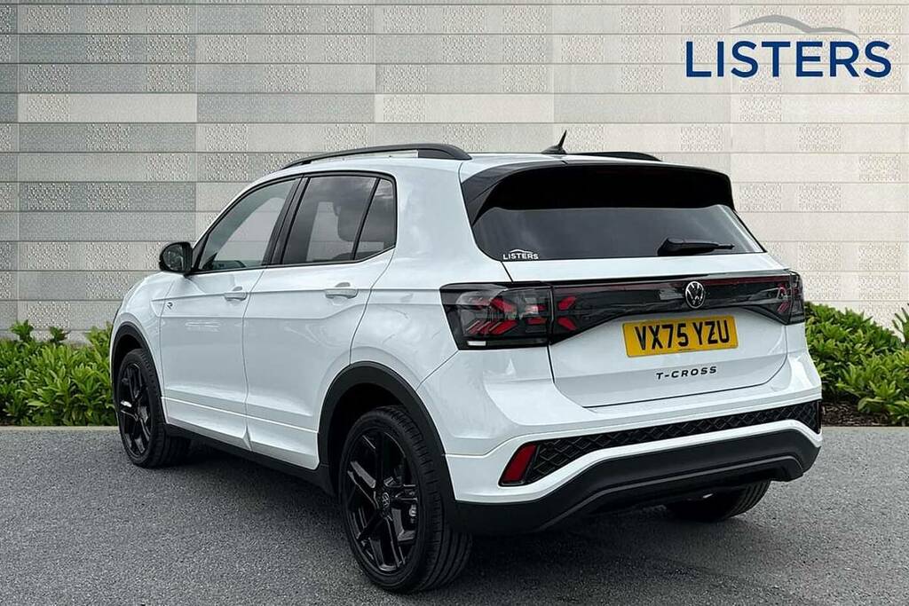 Volkswagen T-Cross 1.0 Tsi Black Edition White #3