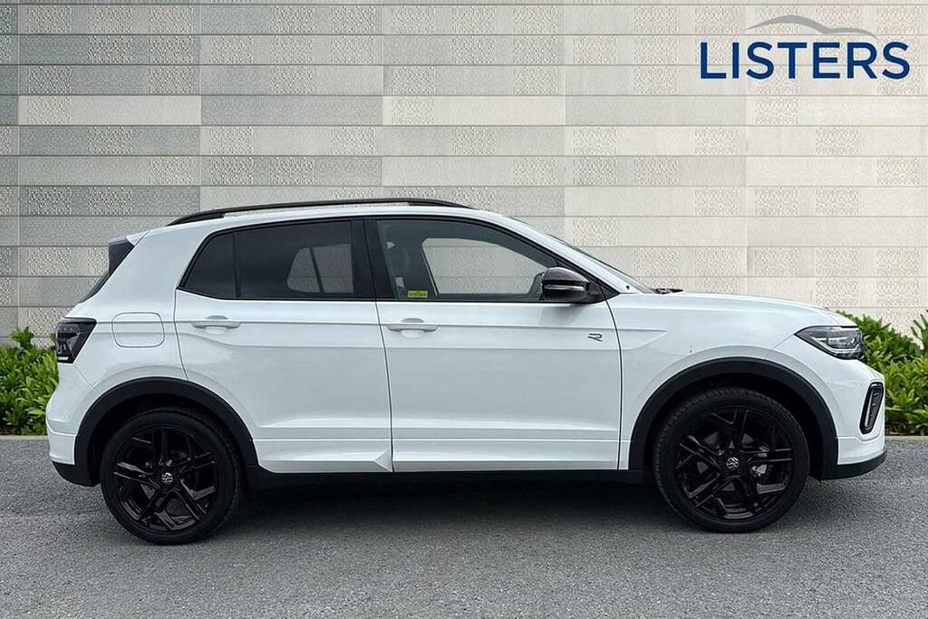 Volkswagen T-Cross 1.0 Tsi Black Edition White #4