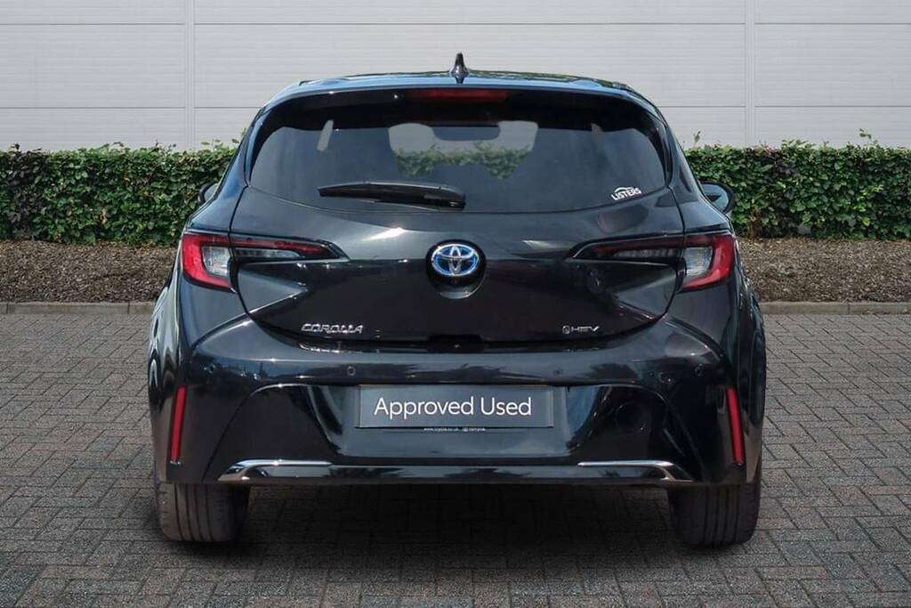 Toyota Corolla 1.8 Hybrid Excel Cvt FH25VWT Black #4