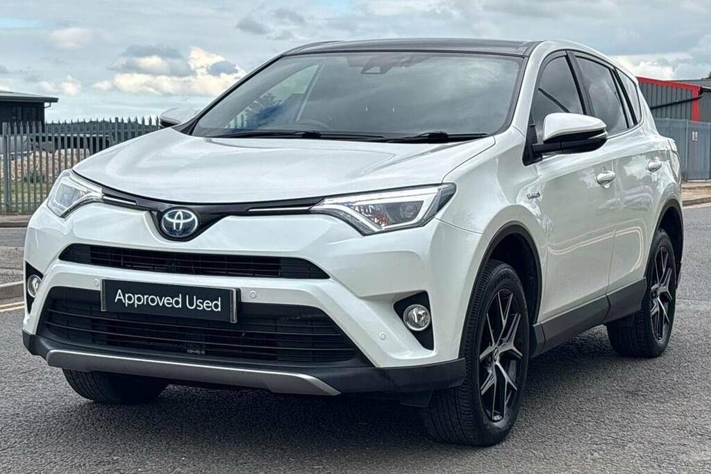 Toyota Rav 4 2.5 Phev Dynamic Cvt Pan Roof White #3