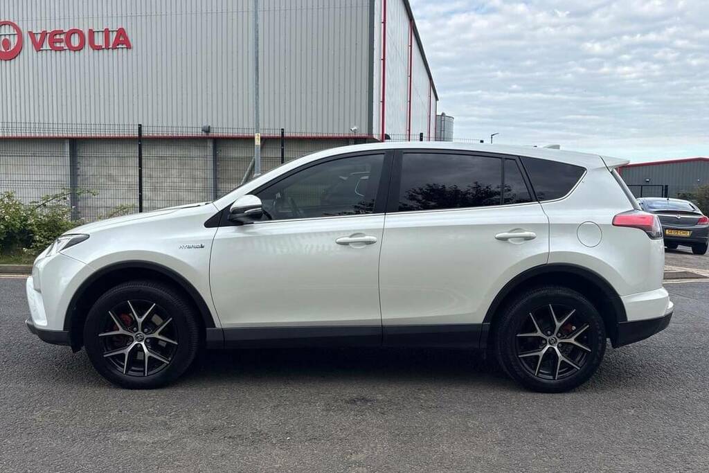 Toyota Rav 4 2.5 Phev Dynamic Cvt Pan Roof White #4
