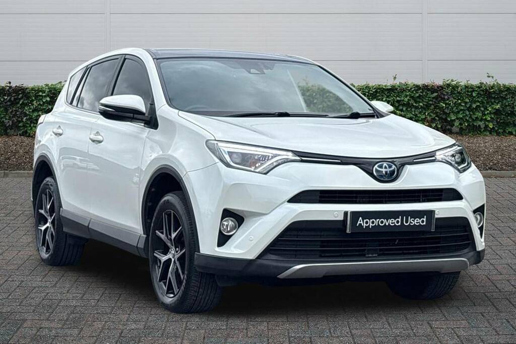 Toyota Rav 4 2.5 Phev Dynamic Cvt Pan Roof White