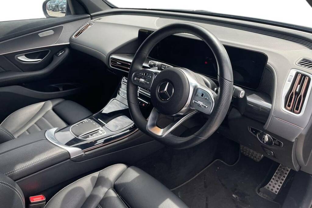 Mercedes-Benz EQC 400 300Kw Amg Line Edition 80Kwh Black #4
