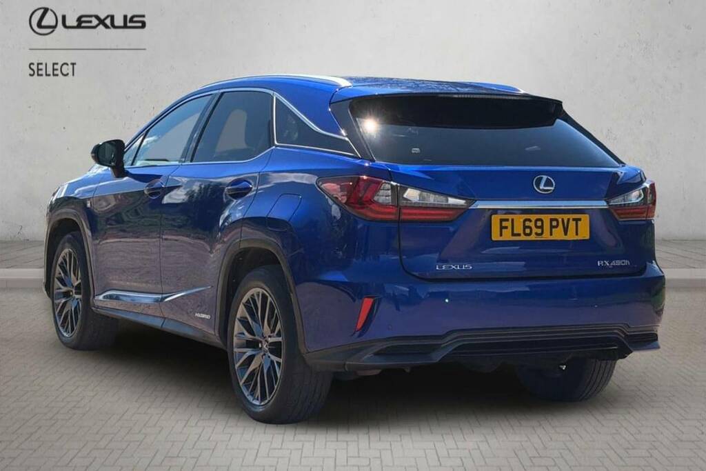 Lexus RX 450H 3.5 F-sport Cvt Blue #4