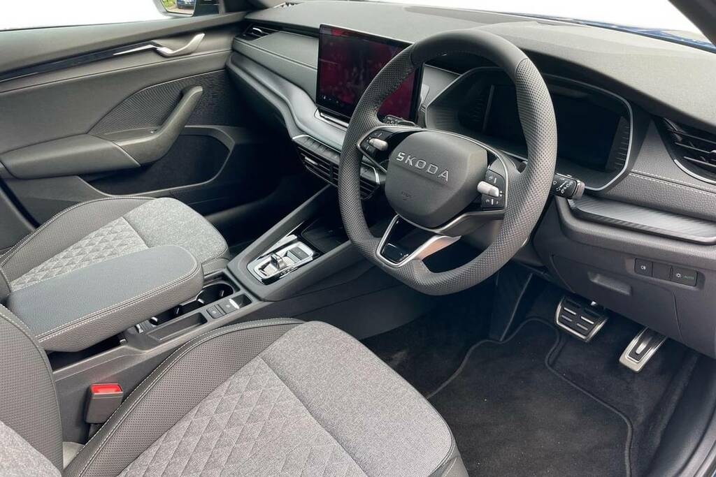 Skoda Octavia 1.5 Tsi 150 E-tec Sportline Dsg Blue #4